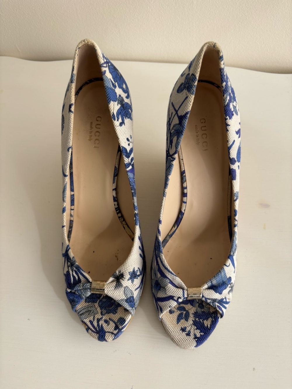 Gucci Tess Floral Wedges - Picture 5 of 12